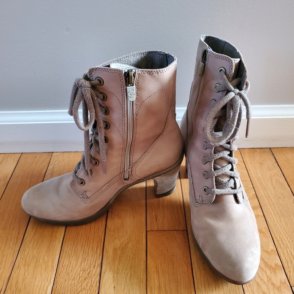 Timberland Stratham lace up‎ heeled boots - Picture 4 of 10